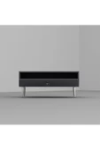 Cantek Dizayn Droop Tv Ünitesi,Konsol Ve Orta Sehpa 3'Lü Salon Takımı Antrasit-Gümüş - 7