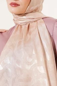 Sarmal Desen Jakar Melisa Şal Camel -10 thumbnail 4