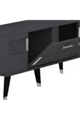 Cantek Dizayn Modda Tv Sehpası (Alt Modül) Antrasit-Gümüş - 6