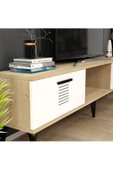 Cantek Dizayn Assimo Tv Ünitesi Takımı Safirmeşe-Beyaz - 3