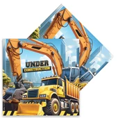 İnşaat Makinaları Peçete 33x33 48 li paket - 1