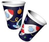 KOZMİK GALAKSİ KARTON BARDAK 220/240CC 24'lu paket - 1
