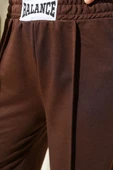 Balance Armalı Bel Lastikli Pantolon Kahve - 4