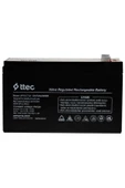 Ttec 12v 7ah- Bakımsız Kuru Akü 04/2024 Üretim 12 Volt 7 Amper Akü - 1