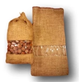 30x50 cm Şeffaf Pencereli 5 Kg Jüt Çuval - 1