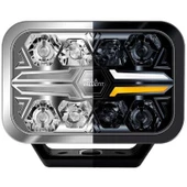 Hella Off-Road Valuefit Blade Led Uzun Far Krom 36W 9" Beyaz-Amber Isik 1FJ357199-081 - 2