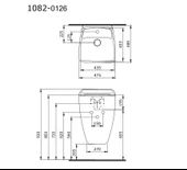 Bocchi Firenze Asma Monoblok Lavabo Parlak Siyah 1082-005-0126 - 2