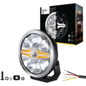 Hella Off-Road Valuefit Blade Led Uzun Far Krom 17W 9" Beyaz-Amber Isik 1FJ357199-021 thumbnail 1
