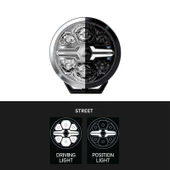 Hella Off-Road Valuefit Blade Led Uzun Far Krom 17W 9" Beyaz Isik 1FJ357199-001 - 2
