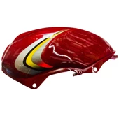 Yamaha YBR125 Benzin Deposu Bordo 2008-2009 Uyumlu - 1