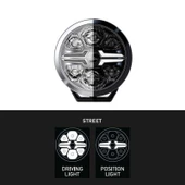 Hella Off-Road Valuefit Blade Led Uzun Far Krom 22W 7" Beyaz Isik 1FJ357198-001 thumbnail 2