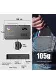Profesyonel Çekim RGB LED Dolgu Işığı Ayarlanabilir Renk ve Parlaklık Yüksek Kapasite Batarya USB-C - 7