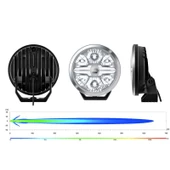 Hella Off-Road Valuefit Blade Led Uzun Far Krom 36W 7" Beyaz Isik 1FJ357198-011 - 3