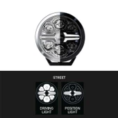 Hella Off-Road Valuefit Blade Led Uzun Far Krom 36W 7" Beyaz Isik 1FJ357198-011 - 2