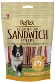 Reflex Kurutulmuş Tavuk Etli Ve Morina Balıklı Köpek Ödül Maması 80gr - 1
