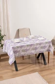 Lavanta Desenli Masa Örtüsü, Sofra Bezi, Piknik Örtüsü - 3