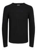 JACK JONES Erkek Desenli Kazak 12211309 - 1