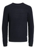 JACK JONES Erkek Desenli Kazak 12211309 - 1