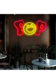 Twins Led Aydınlatma POP Yazılı ve Şekilli Neon Tabela - 1