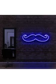 Twins Led Aydınlatma Bıyık Figürlü Neon Tabela thumbnail 1