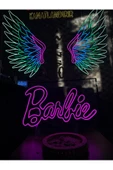 Twins Led Aydınlatma Barbie Yazılı Neon Tabela thumbnail 2