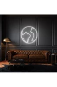 Twins Led Aydınlatma Dünya Figürlü Neon Tabela - 1