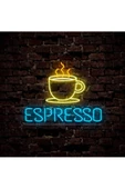 Twins Led Aydınlatma ESPRESSO Yazılı ve Şekilli Neon Tabela - 2
