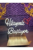 Twins Led Aydınlatma Hikayemiz Başlıyor Yazılı Neon Tabela thumbnail 4