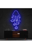 Twins Led Aydınlatma El Gezegenler Galaksi Figürlü Dekoratif Neon Tabela - 1