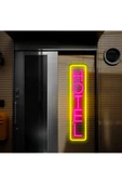 Twins Led Aydınlatma HOTEL Yazılı Neon Tabela thumbnail 2