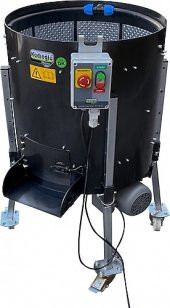 Kadıoğlu CKS 130EKOD Devir Ayarlı Ceviz Soyma Makinesi 170 Litre (90-110 KG) - 1