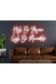 Twins Led Aydınlatma Hızlı Bir Yaşam Gizli Bir Mücadele Yazılı Neon Tabela - 1