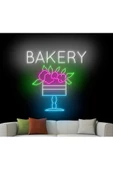 Twins Led Aydınlatma BAKERY Yazılı ve Şekilli Neon Tabela thumbnail 1