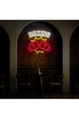 Twins Led Aydınlatma BOXING Yazılı ve Şekilli Neon Tabela thumbnail 1