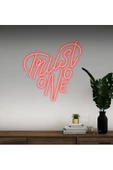 Twins Led Aydınlatma Trust No One Yazılı Neon Tabela - 1
