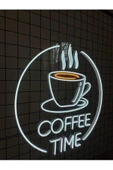 Twins Led Aydınlatma COFFEE TIME Yazılı Neon Tabela thumbnail 2
