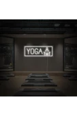 Twins Led Aydınlatma YOGA Yazılı ve Şekilli Neon Tabela thumbnail 1