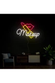 Twins Led Aydınlatma Makeup Yazılı ve Şekilli Neon Tabela thumbnail 1