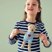 SUMUHOME FABLER BJÖRN AYI PELUŞ YUMUŞAK OYUNCAK BEJ - 3
