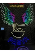 Twins Led Aydınlatma PASTA Yazılı ve Şekilli Neon Tabela thumbnail 2