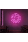 Twins Led Aydınlatma CAPPUCCINO ESPRESSO Yazılı Ve Şekilli Neon Tabela - 1