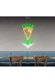 Twins Led Aydınlatma PIZZA HERE Yazılı ve Şekilli Neon Tabela - 1