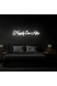 Twins Led Aydınlatma Happily Ever After Yazılı Neon Tabela thumbnail 2