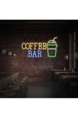 Twins Led Aydınlatma COFFEE BAR Yazılı ve Şekilli Neon Tabela thumbnail 1