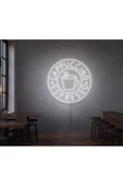 Twins Led Aydınlatma CAPPUCCINO ESPRESSO Yazılı Ve Şekilli Neon Tabela - 1