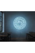 Twins Led Aydınlatma CAPPUCCINO ESPRESSO Yazılı Ve Şekilli Neon Tabela - 1
