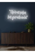 Twins Led Aydınlatma “Life is not perfect but your nails can be.”Yazılı Neon Tabela - 1