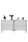 DemonteHome ARNODH (KB150) KONSOL BEYAZ GÜMÜŞ - 5