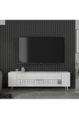 DemonteHome RETROLP4DH TV SEHPASI BEYAZ GÜMÜŞ - 1