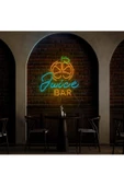 Twins Led Aydınlatma Juice BAR Yazılı ve Şekilli Neon Tabela thumbnail 1